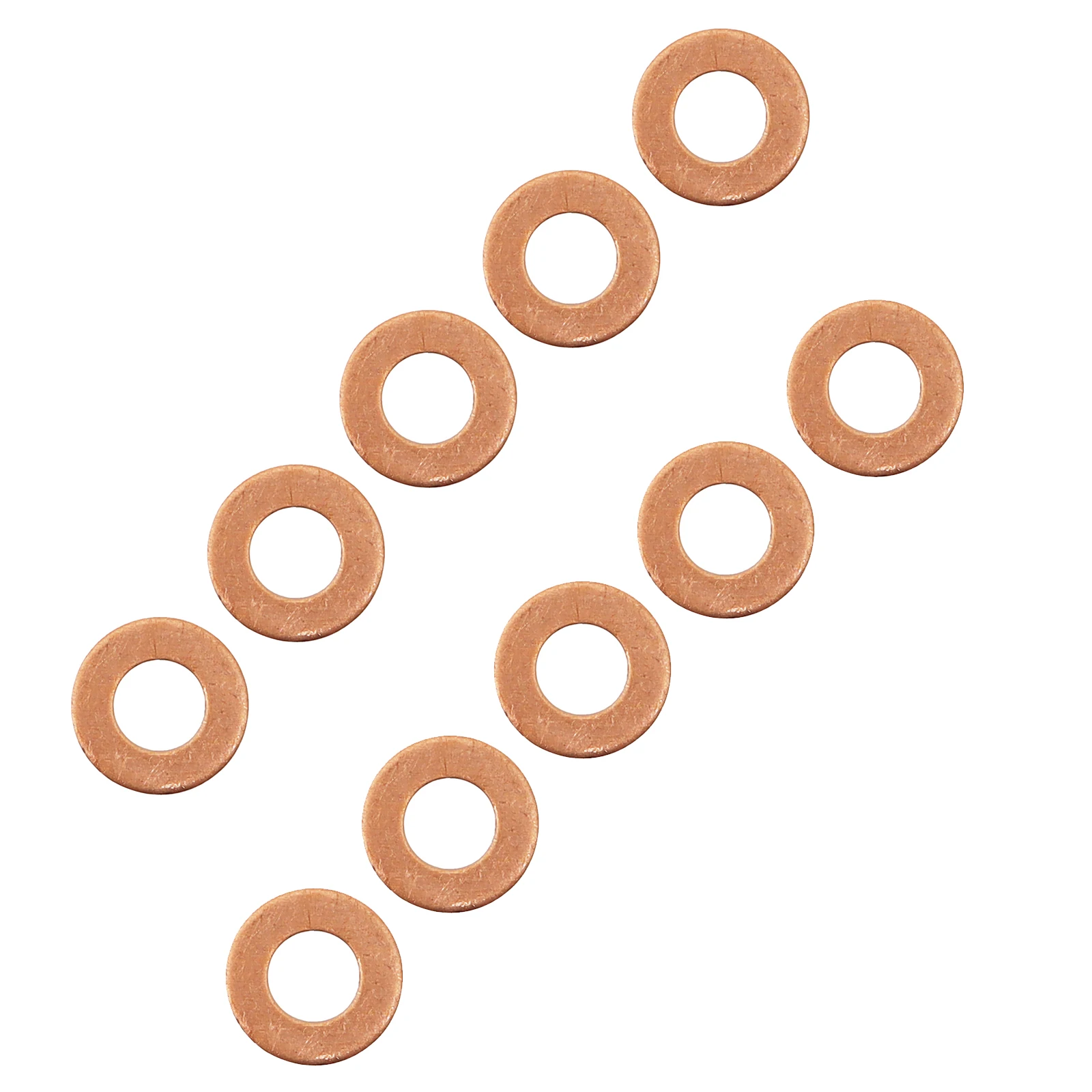 10PCS Oil Drain Plug Gaskets 0313.33 For Peugeot 207 208 307 308 406 For Citroen C3 C5 10X20X1.8mm Oil Pan Screw Washers Gasket oil drain plug gasket,oil drain plug seal washer,sealing washers
