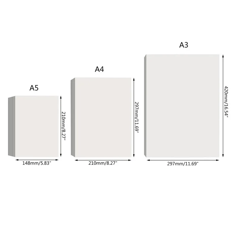 A4/A5/A3 Watercolor Painting Marker Paper Notepad Gouache Book Pigment Paper Graffiti-Drawing Student Exercise Supplies