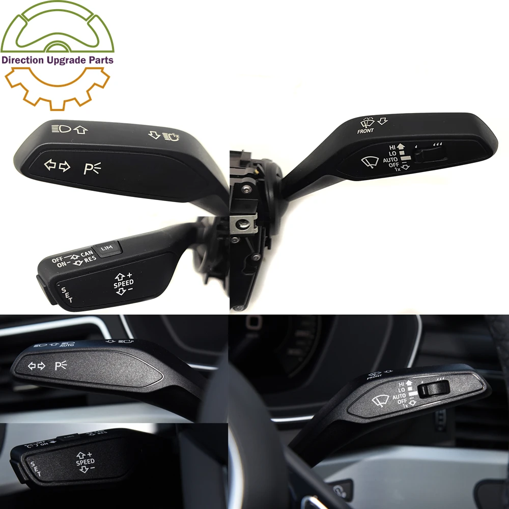 

8WD 907 129 AA for Audi A4 A6 Steering Column Combination Control Switch Wiper Cruise Control System Stalk Switch with Module