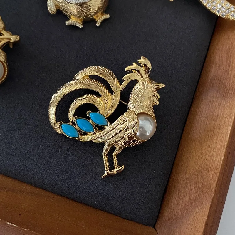 European and American fashion vintage vintage brooch