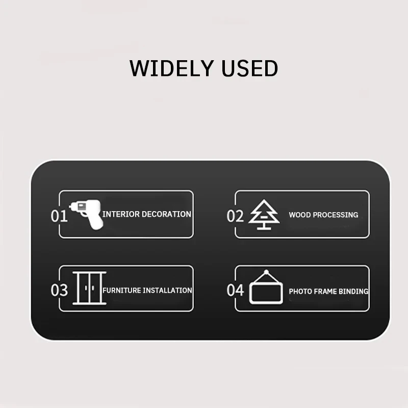4 in 1 Nailing Machine Durable Portable Comfortable Universal Door Nail T Nail U Nail Straight Nail Manual Nail Gun 1PC 6