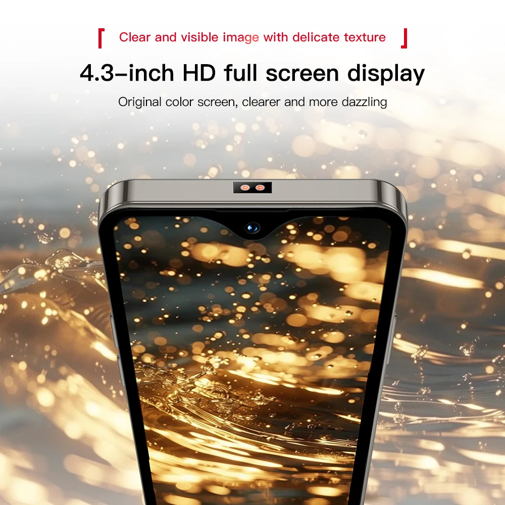 SERVO 17SE Global 4G Mini Smartphone 4.3" HD Screen 2GB RAM 16GB ROM Android System OTG Cute Smart Phones Smartwatch Two for One 5