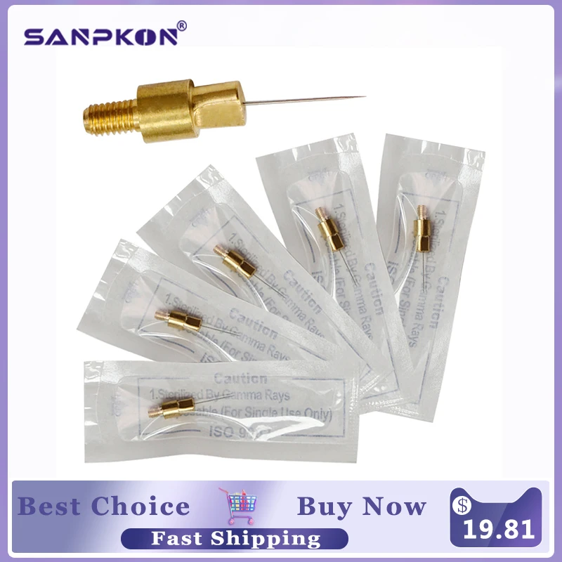 

10Pairs Of Plasma Pen Accessories To Remove Skin Moles Freckles Tattoo Laser Copper Can Replace The Needle Core Beauty Skin Care