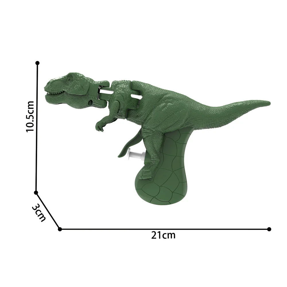 Dinosaur Shake Head Water Gun Toy Dino Spray Shooting Pressing Grip Water Pistol Boys Beach Swimming Pool Toys For Kids Boy Gift 6