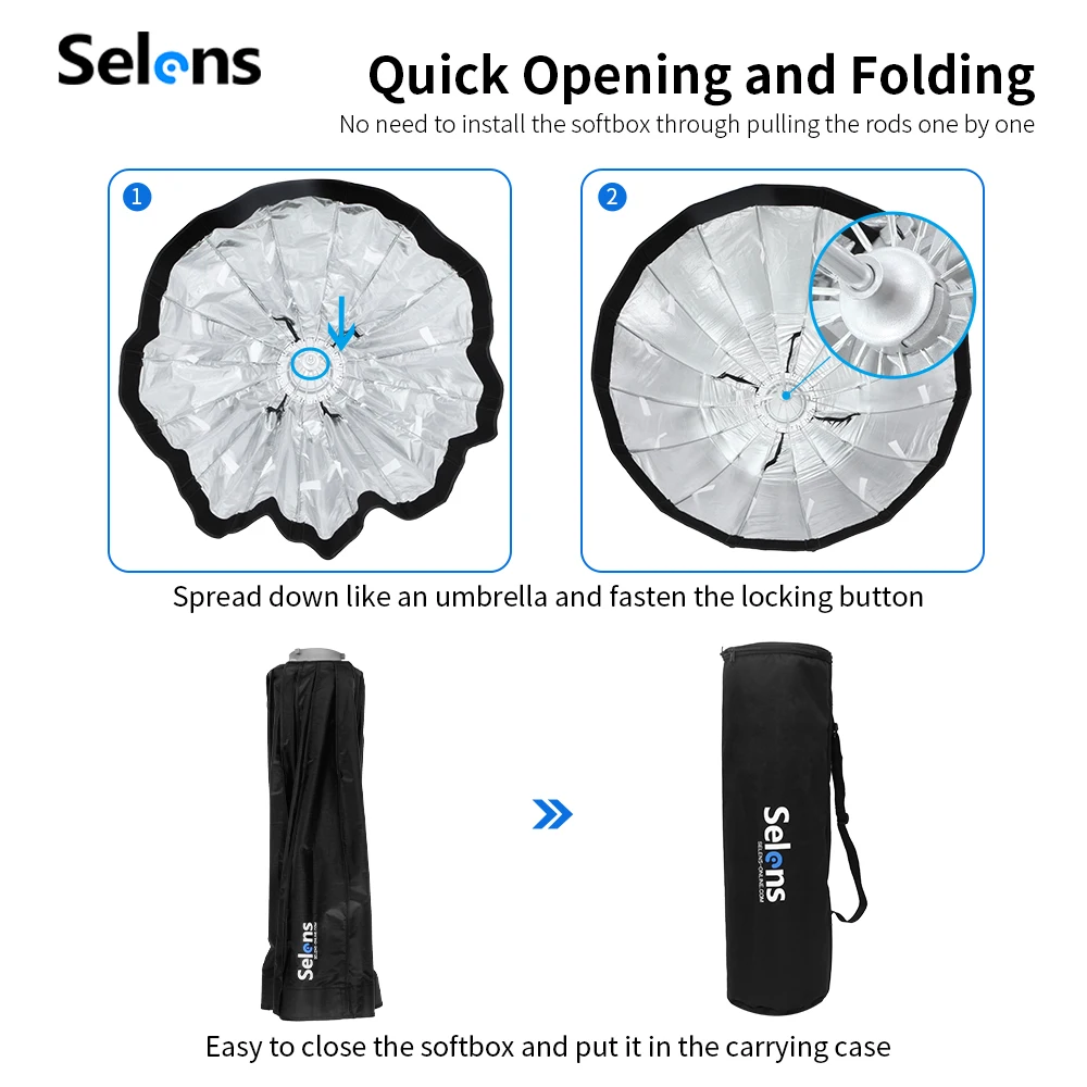 Foldable Quick Setup 90cm Photo Studio Hexadecagon Umbrella Softbox Reflector for Flash Speedlight Photography Lighting