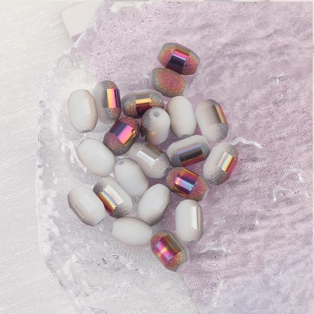 Cordial Design Crystal Material/AB Plating/Hand Made Beads/Pill Shape/DIY Beads Making/Jewelry Findings & Components - cordial