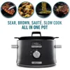 Slow Cooker with Digital Timer and Programmable Controls, 5.3 Quarts, Stainless Steel 2