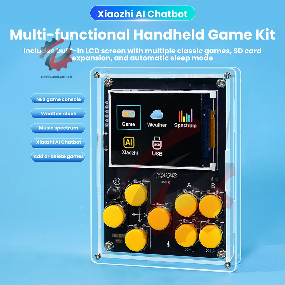 รูปสินค้า ชุดเกม DIY จอ LCD 25 เกม นาฬิกา อุปกรณ์พกพา