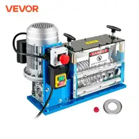 VEVOR Electric Wire Stripping Machine Cable Stripper 1.5-38mm 11 Channels Acrylic + Aluminum W/ Blade for Scrap Copper Recycling 1