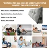 Super Soft Home Bedroom Triangle Bedside Filling Cushion Removable Washable Sofa Bed Back Support Tatami Pillow Lumbar Backrest 4