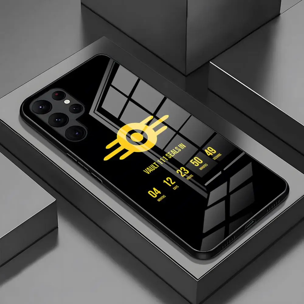 Premium Fallout-Themed Glass Phone Case with Enhanced Durability