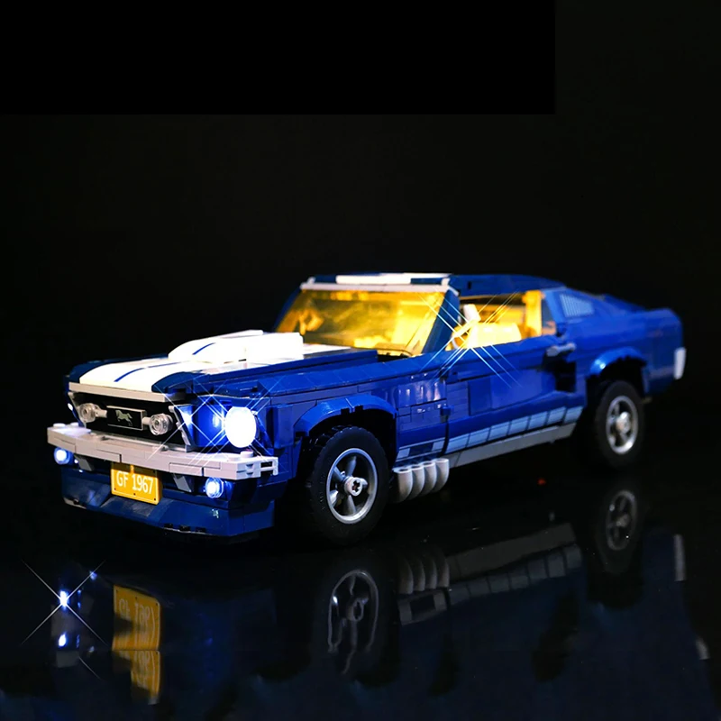 Kit Luce Led Per Lego 10265 Ford Mustang Building Blocks Giocattolo In Mattoni (Solo Luce A Led, Senza Modello Di Blocchi)