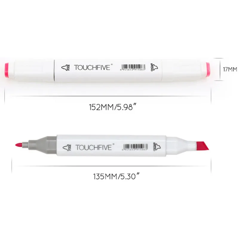 12-168 Colors Alcohol Sketch Markers Pen Set Dual Tip Art Permanent Drawing Marker For Student Coloring Art Supplies