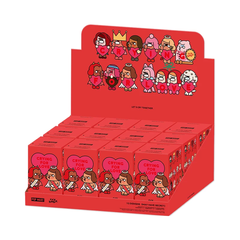 POPMART CRYBABY Crying For Love シークレット Amazon.com: POP MART Crybaby Crying for Love Series-Vinyl