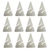 6PC Scuba Dive Cave Wreck Dive Line Arrow Markers ABS Triangle Shape guide rope indicator For Techical Cave Diving Diver 6