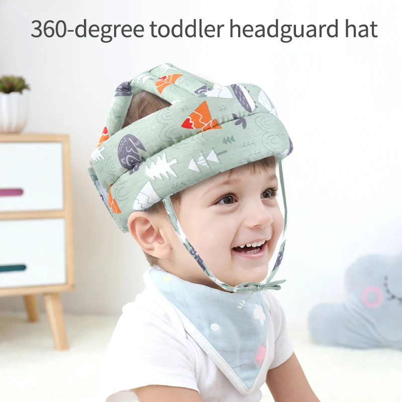 Baby Head Pillow Baby head pillow anti-fall device Head protective pad summer anti-bump head learning to walk baby four seasons toddler hat