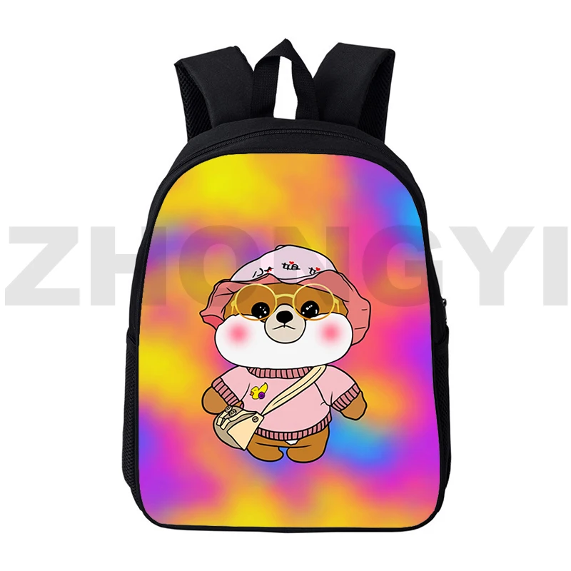 

Lalafanfan Duck 3D Backpacks Funny Duck School Back Pack for Boys 12/16 Inch Top Quality Canvas Travel Leisure Satchel Crossbody