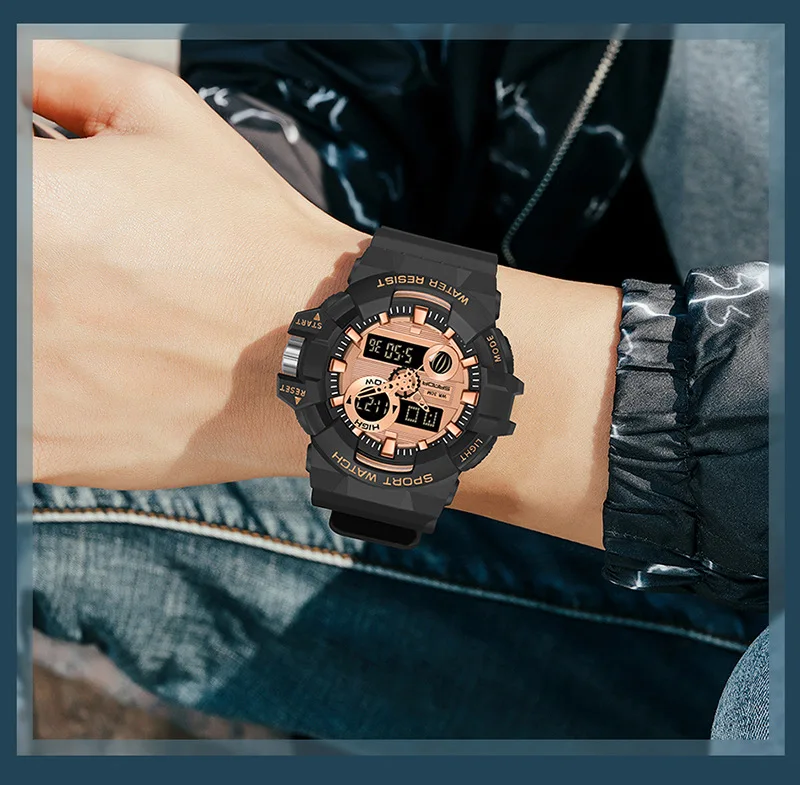 Wristwatch for Men Women Lover Military Watches Clock Women's Men's Digital Watch Quartz Steeldive Waterproof Dropshipping