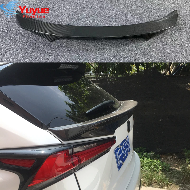 

For Lexus NX200 NX200t NX300h HM Style Carbon Fiber Rear Wing Trunk Middle Spoiler 2015 - UP