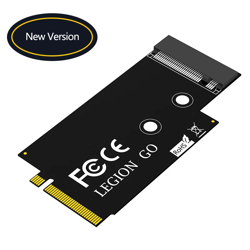 Adattatore M.2 NVMe Per Legion Go – Da 2240 A 2280 – Scheda Di Trasferimento SSD Per Modifica Hard Disk – Accessorio Gaming Verde - 2