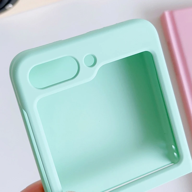 Liquid Silicone Case for Samsung Galaxy Z Flip 5 5G Shockproof Cover for Galaxy Z Flip6 Flip5 Protective Cases Capa