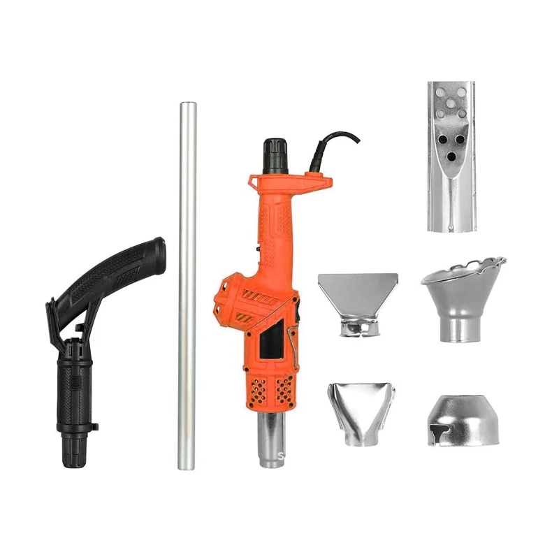 Electric Weed Burner 2000W Garden Weed Killer Thermal Weeding Stick Hot Air Weed Torch Kitchen Lighter BBQ Igniter Weeder Tool 5