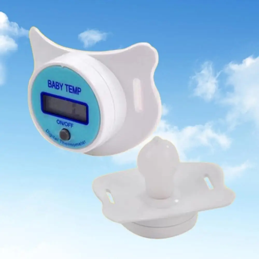 Baby Soother Digital Display Baby Thermometer Cartoon Electronic Thermometer with Celsius Display 1Pcs