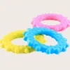 1pc/3pcs-Dog Bite Ring - Durable Toy, Interactive Game and Tooth Health, Suitable for Medium sized Dog Breeds - Random 2