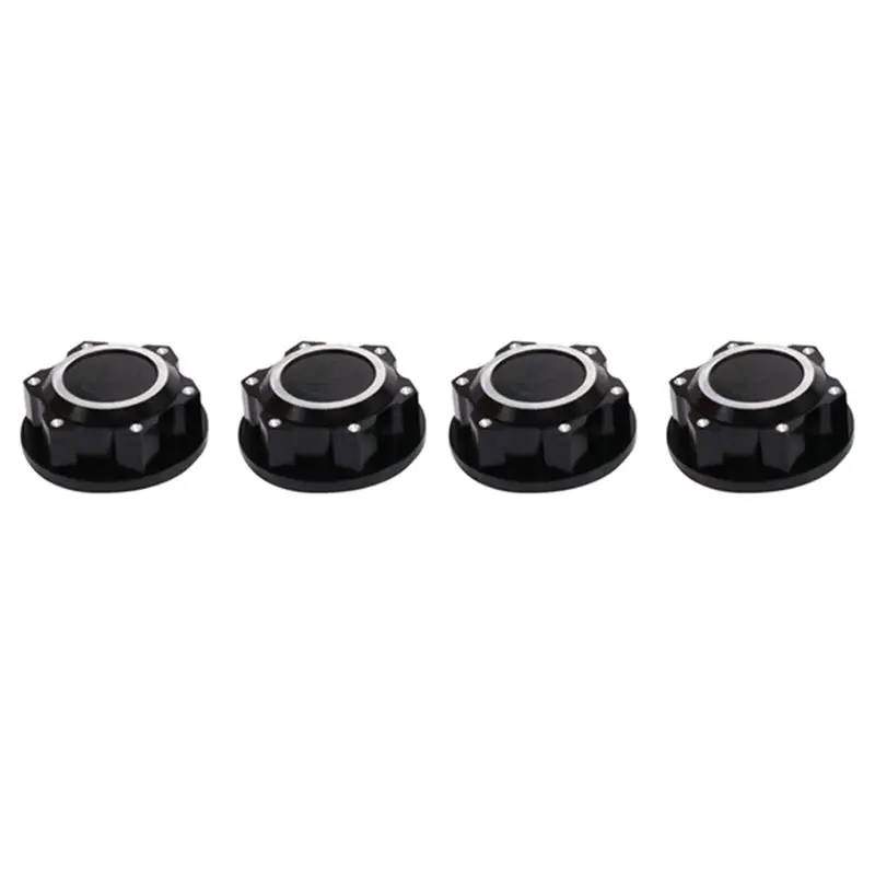 Arrma 1/5 Kraton 8S Outcast 8S RC 자동차 용 4Pcs 알루미늄 24Mm 육각 휠 너트 휠 허브 커버 방진 미끄럼 방지