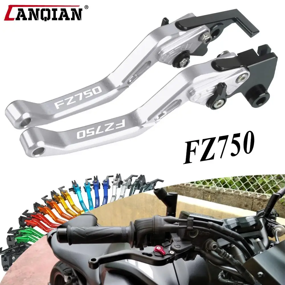 

For YAMAHA FZ750 1985 1986 1987 1988 Motorcycle Accessories Aluminum Adjustable Foldable Extendable Brake Clutch Levers FZ 750