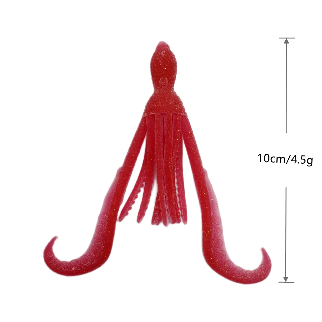 Description Picture 3 of itemTPE Fishing squid skirts swim bait fishing lures soft octopus lure