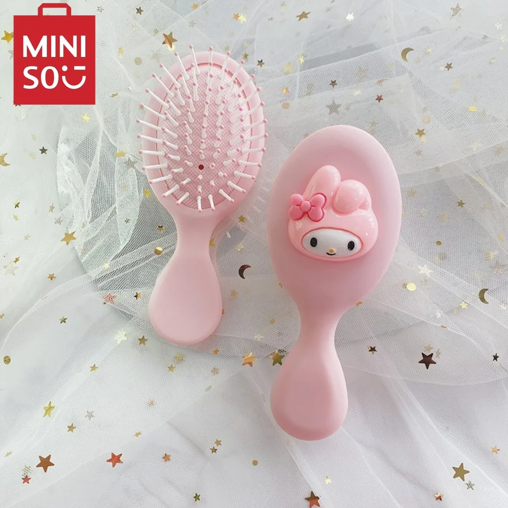 

MINISO Sanrio Cartoon Children's Cute Air Bag Comb Massage Comb Air Cushion Girl Heart Pink Student Girl Baby Hair Comb