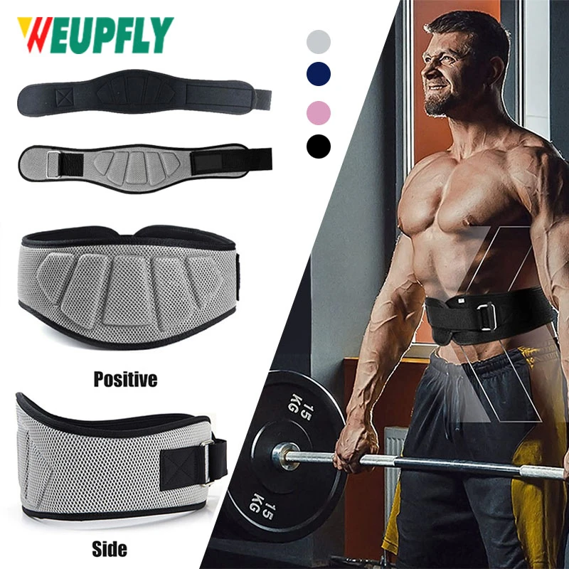 Weight Lifting Belts for Men and Women 5 Support Strips Lower Back