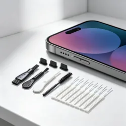 Advanced Multi - Functional Phone Cleaning Brush Set (17 Piece Set For Typ)