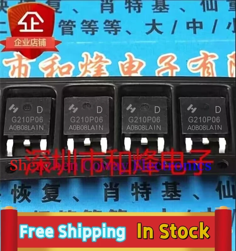 

10PCS-30PCS G210P06 HYG210P06D TO-252 MOS 60V40A In Stock Fast Shipping