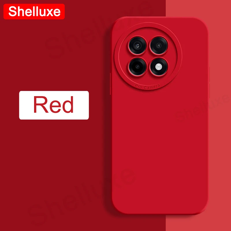 Shelluxe Square Liquid Silicone Soft Phone Case - OnePlus ACE5 Pro