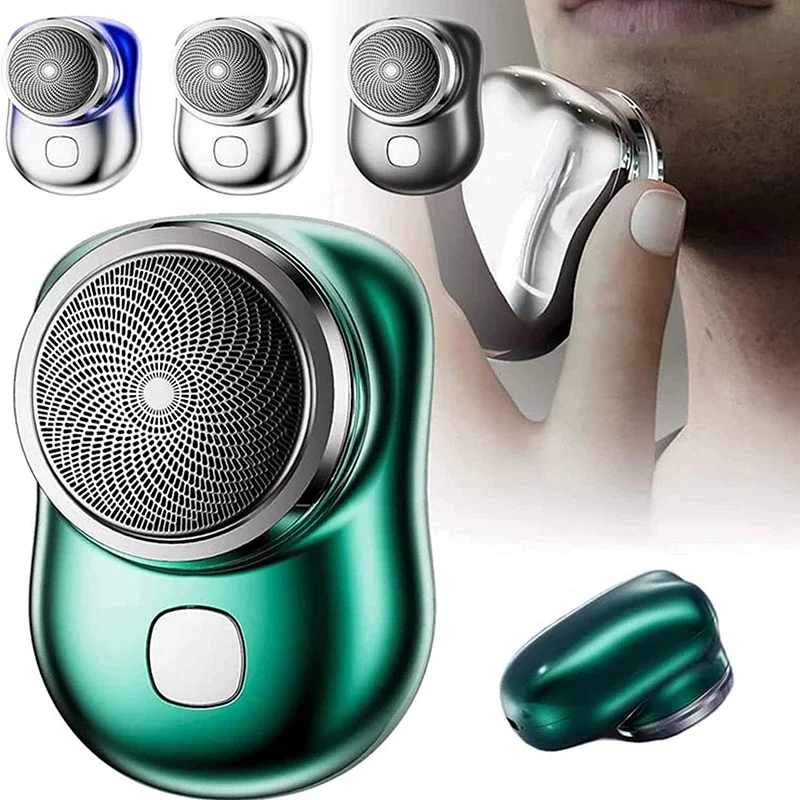 Mini Electric Shaver Portable Wet And Dry Use Razor Man Travel Attire Rechargeable Shaver Type-C Charging Shaving Tool Machine