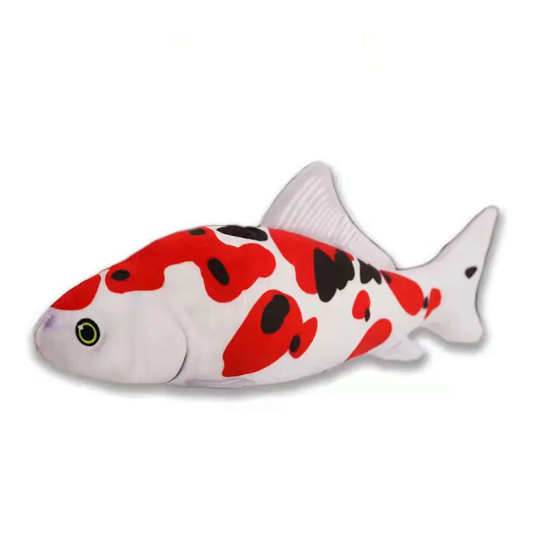 Cat Toy Training Entertainment Fish Plush Stuffed Pillow 20Cm Simulation Fish Cat Toy Fish Interactive Pet Chew Toys Hot Sale 2025