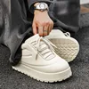 Sneakers Men Autumn Winter Men’s High-Top Designer Shoes Hip Hop Platform Man Ankle Boots Comfy Lace-up Casual Botas Hombre 1