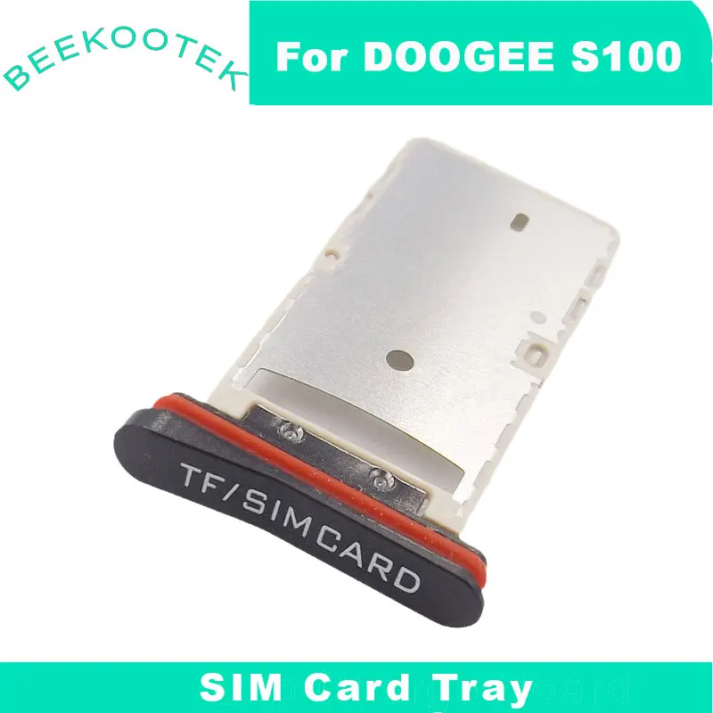 Nuovo Originale Doogee S100 Sim Card Vassoio Sim Card Slot Holder Adattatore Accessori Per Doogee S100 Smart Phone