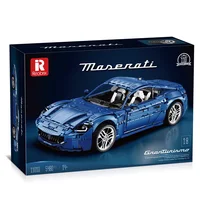 IN STOCK 11010 MOC Technical 1:8 Sports Car GranTurismo Building Blocks Bricks Model Assembling Toys for Boys Christmas Gift Set 1