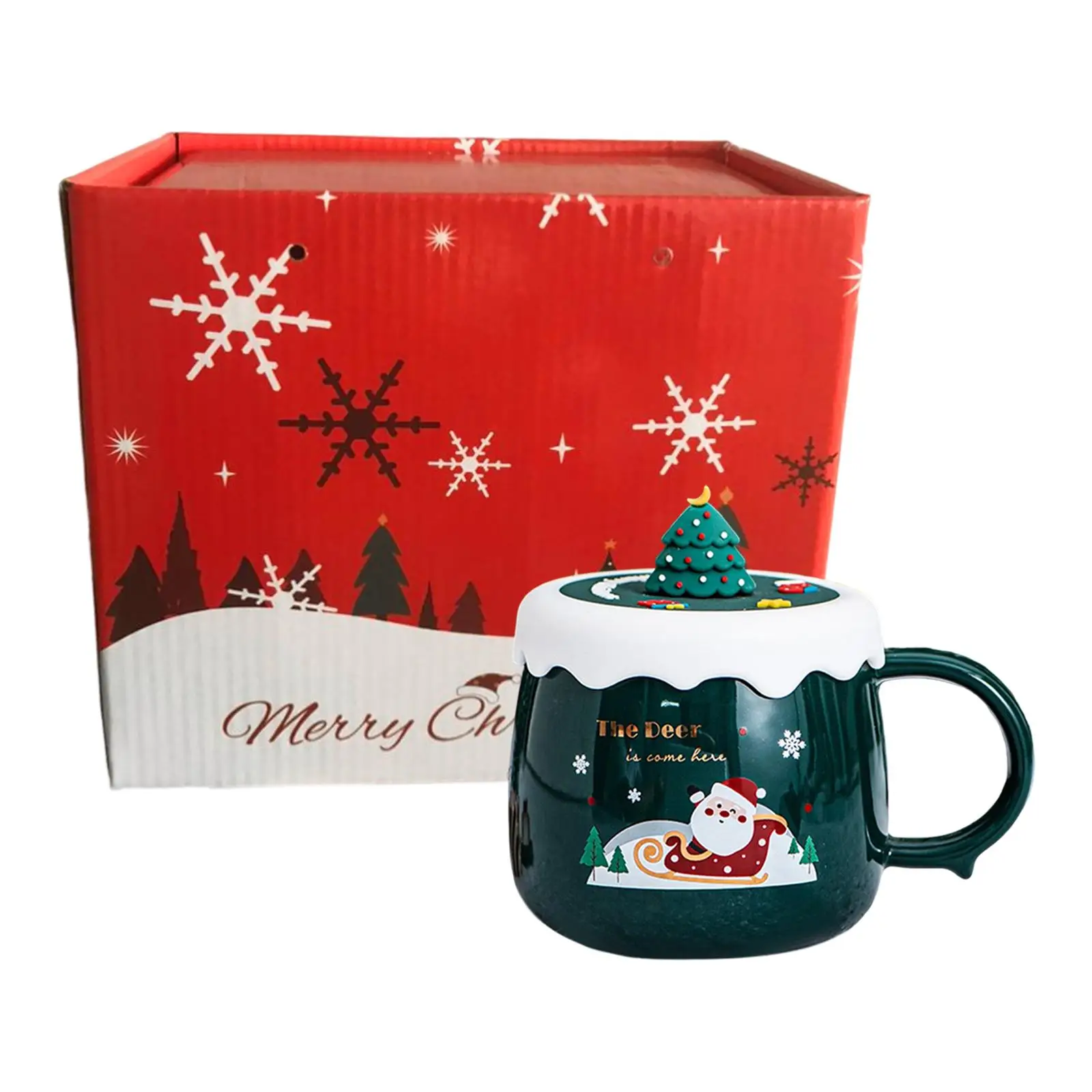 

Christmas Coffee Mug Christmas Ceramic Cup for Home Office Gift Christmas Family