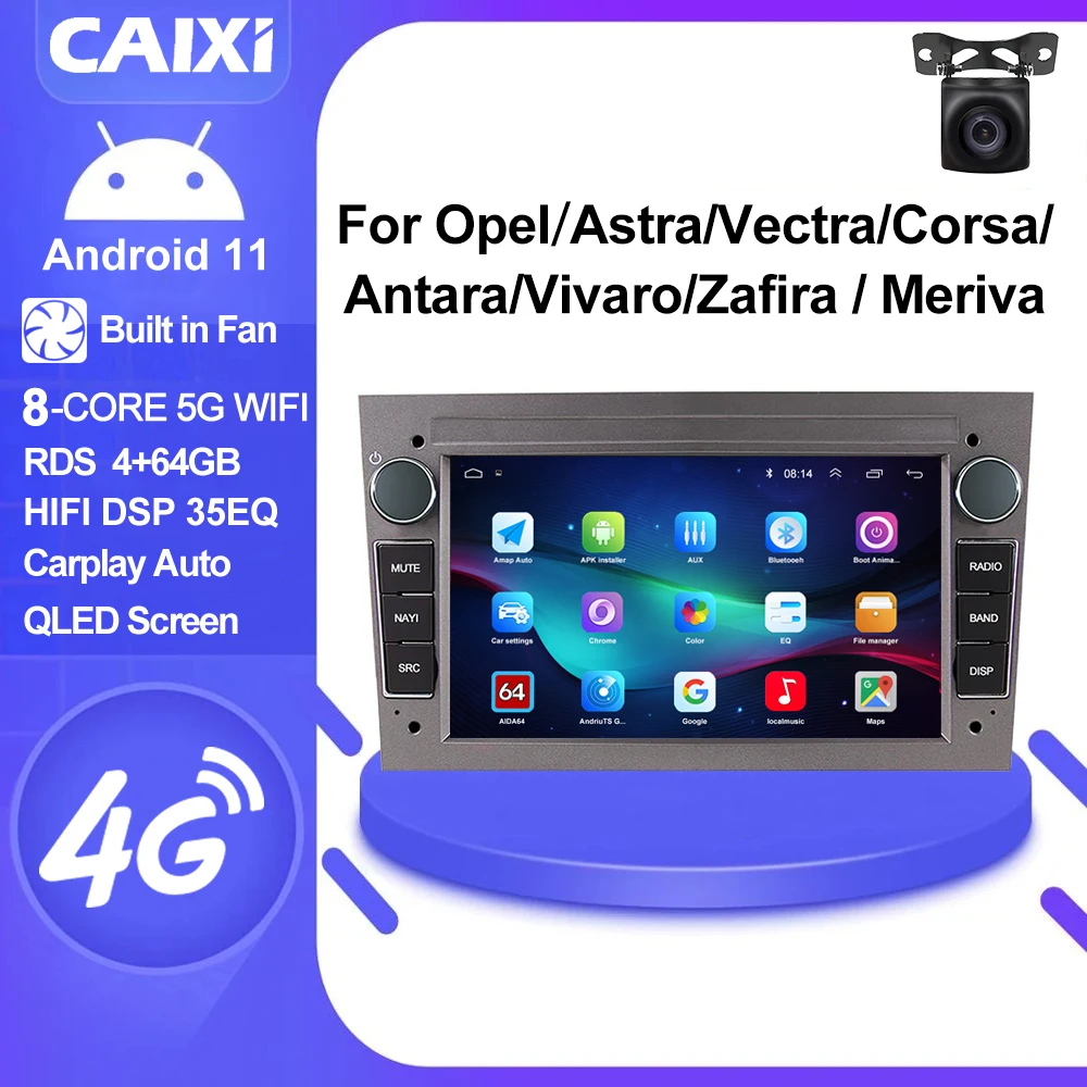 Cache Radio Double DIN 2DIN Compatible Avec Opel Vivaro B Renault