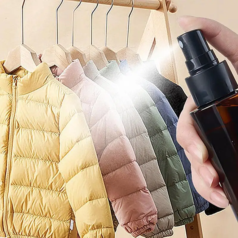 100ml Anti-static Spray Wool Clothes Hair Clothing Fragrance Softener Anti-wrinkle Clothing Sweater De-static Magicweapon