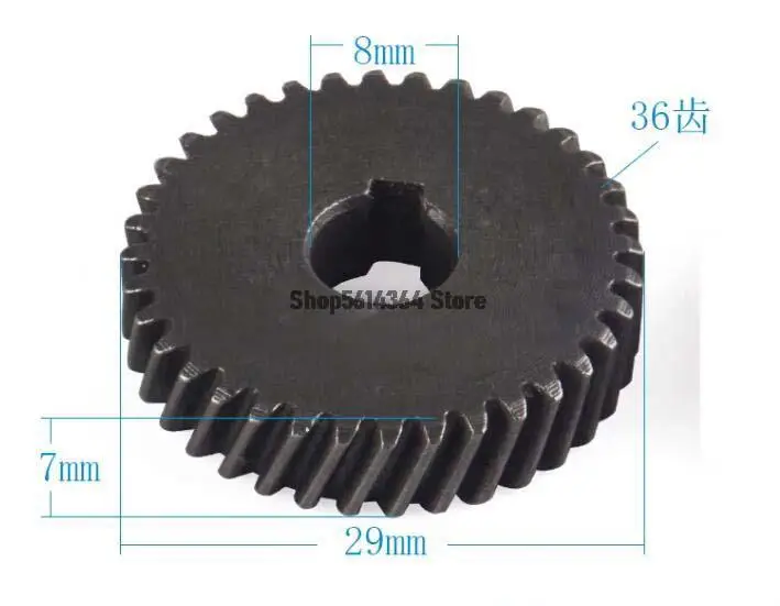 10mm Hand Drill Gear for Qiuyang 6.5, 29mm OD, 36 Teeth gt2 timing pulley 16 20 tooth wheel bore 5 8mm aluminium gear teeth width 6 10mm for 3d printer