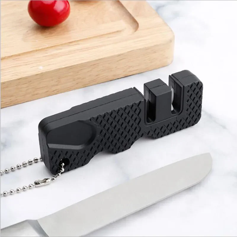 

Ceramic Multipurpose Keychain Whetstone Carbide Knife Pocket Diamond Tools Scissor Sharpen Fish Portable Knife Sharpener