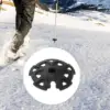 Walking Pole Snowflake Basket Removable Mud Ski Basket Replacement Accessory for Hiking Poles, 15mm Hole Diameter 3