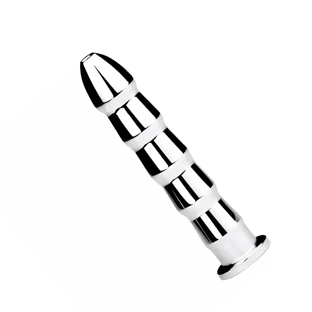 Urethral Dilator Urethral Sound Dilator Stainless Steel Male Penis Plug Threaded Urethra Catheter Stimulator Adult Chastity Sex Toy For Men Gay
