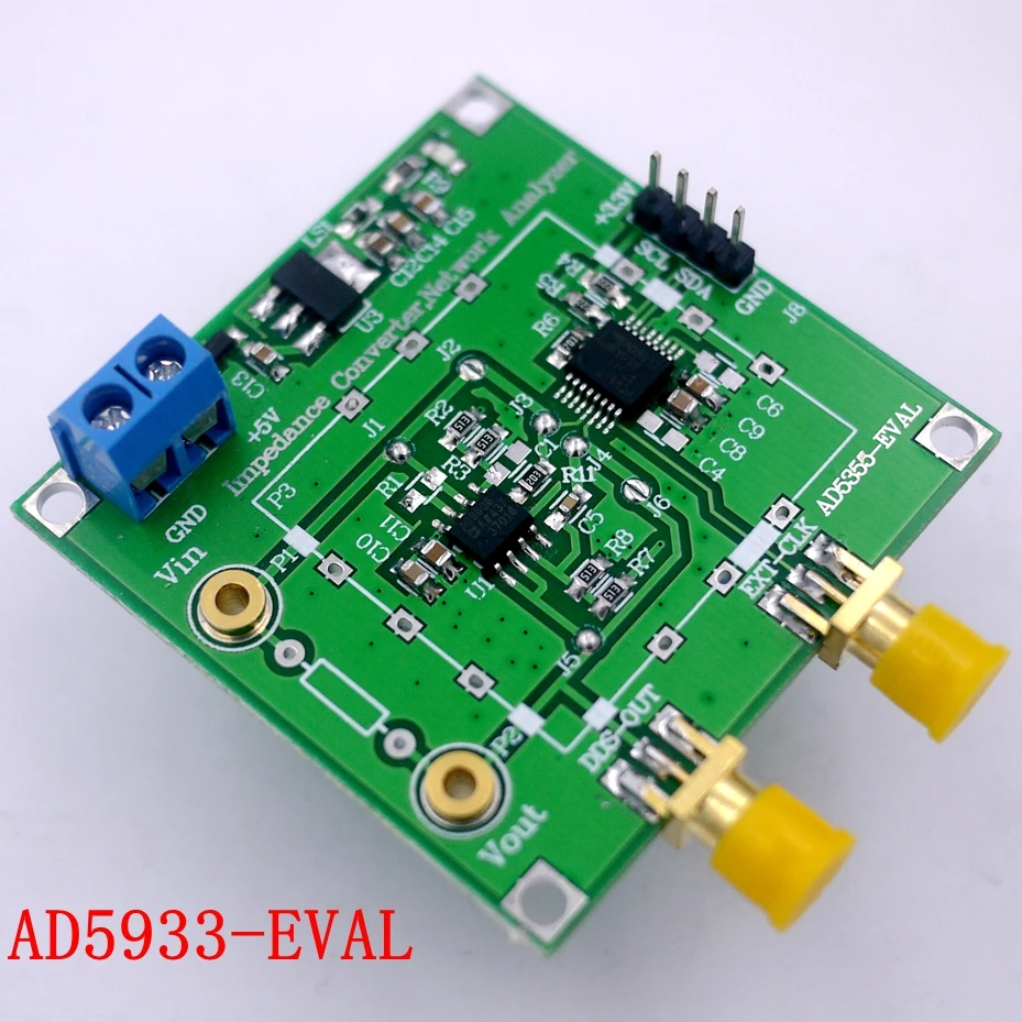 

AD5933 Impedance Converter Network Analyzer Module 1M Sampling Rate 12bit Resolution Measurement Resistance