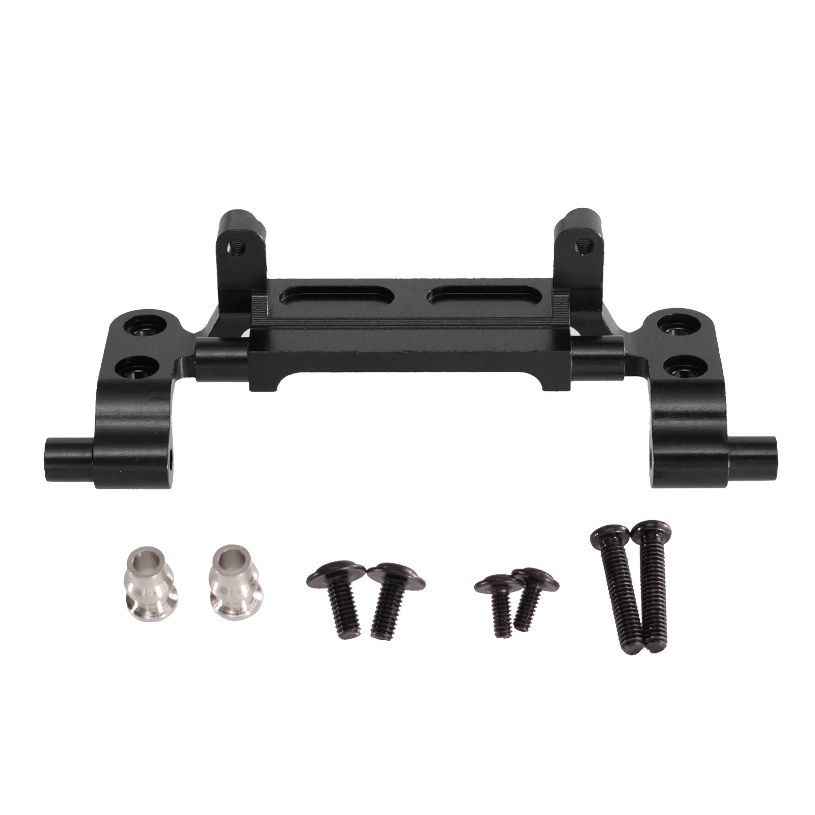 Premium Metal Chassis Pull Rod with Shock Absorber & 370 Gearbox Assembly - Upgrade Parts